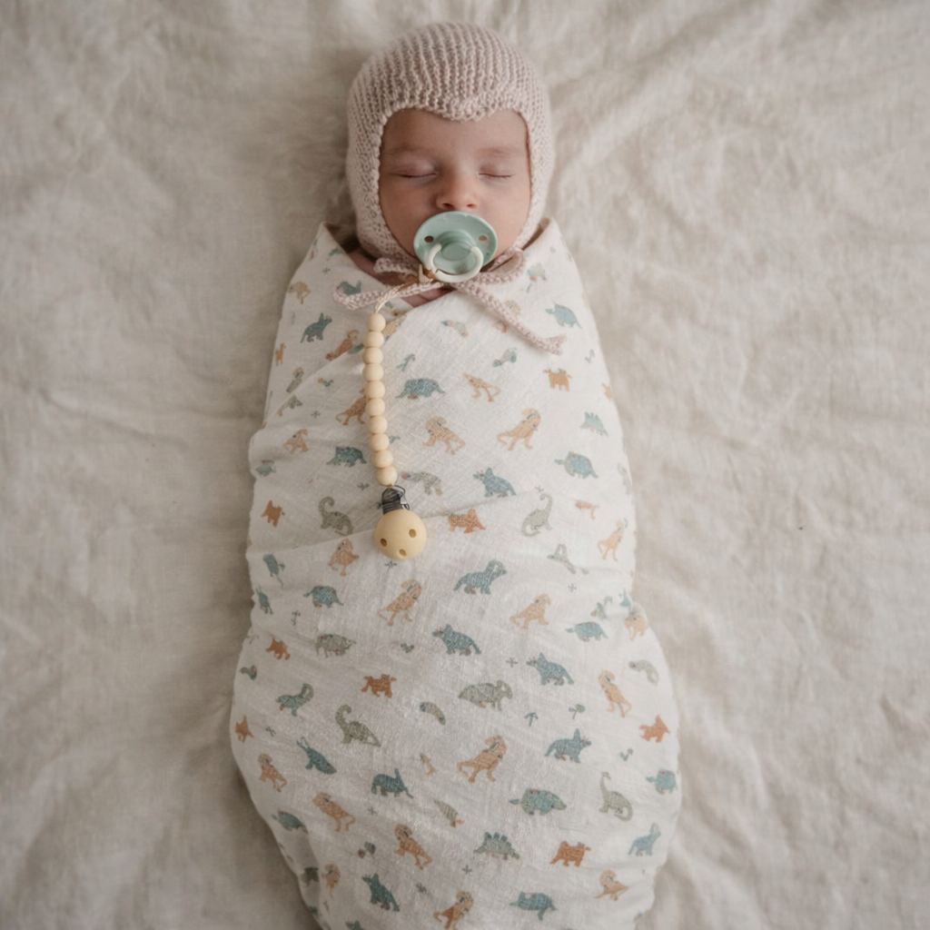 Jollein Hydrofiele doek XL 115x115cm - Roarsome