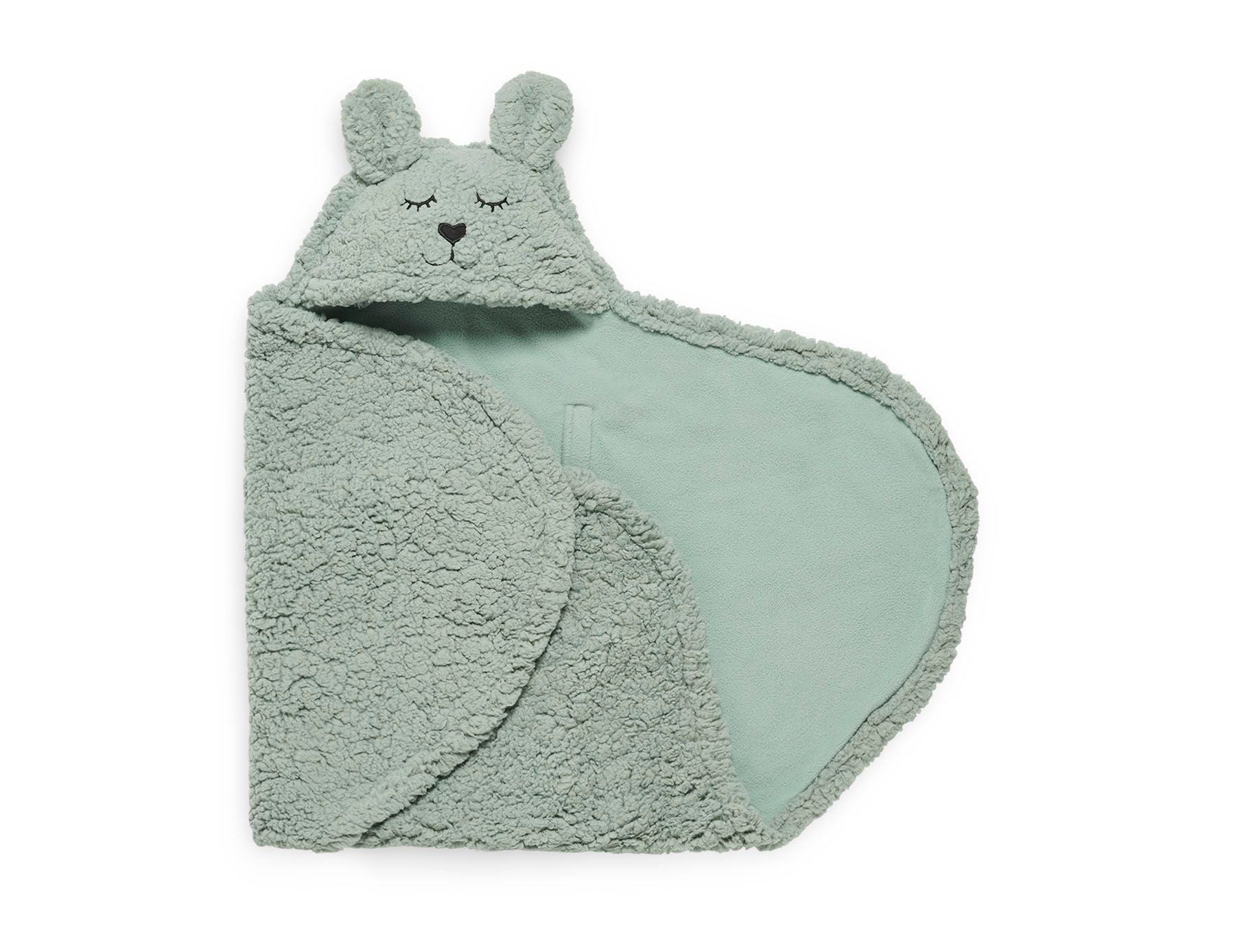 Jollein Wikkeldeken bunny - Ash green