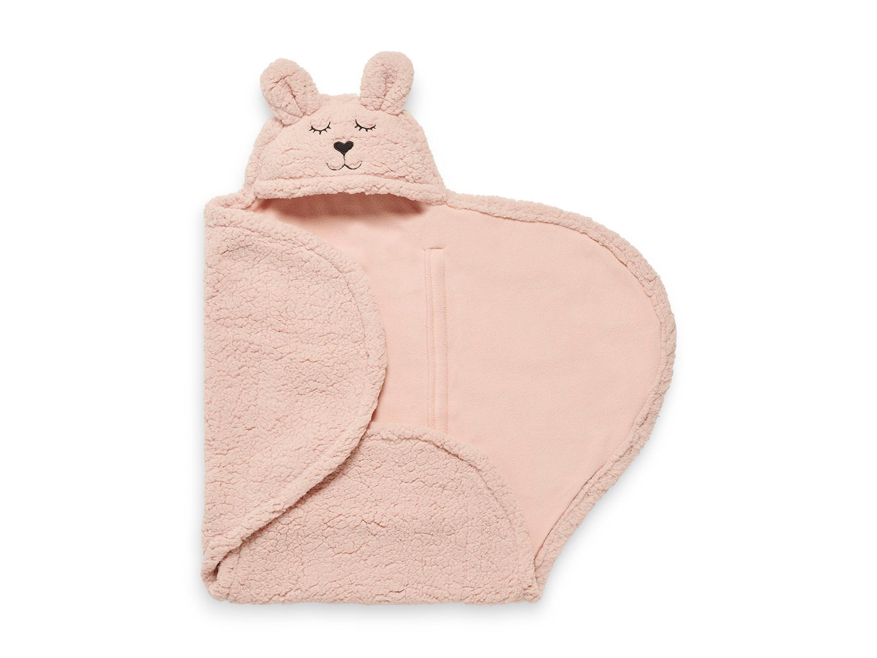 Jollein Wikkeldeken bunny - Pale pink