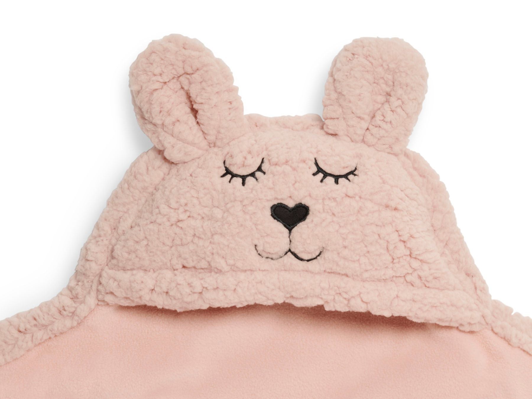 Jollein Wikkeldeken bunny - Pale pink
