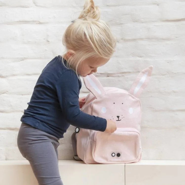 Trixie Rugzakje (met naam) p- Mrs Rabbit