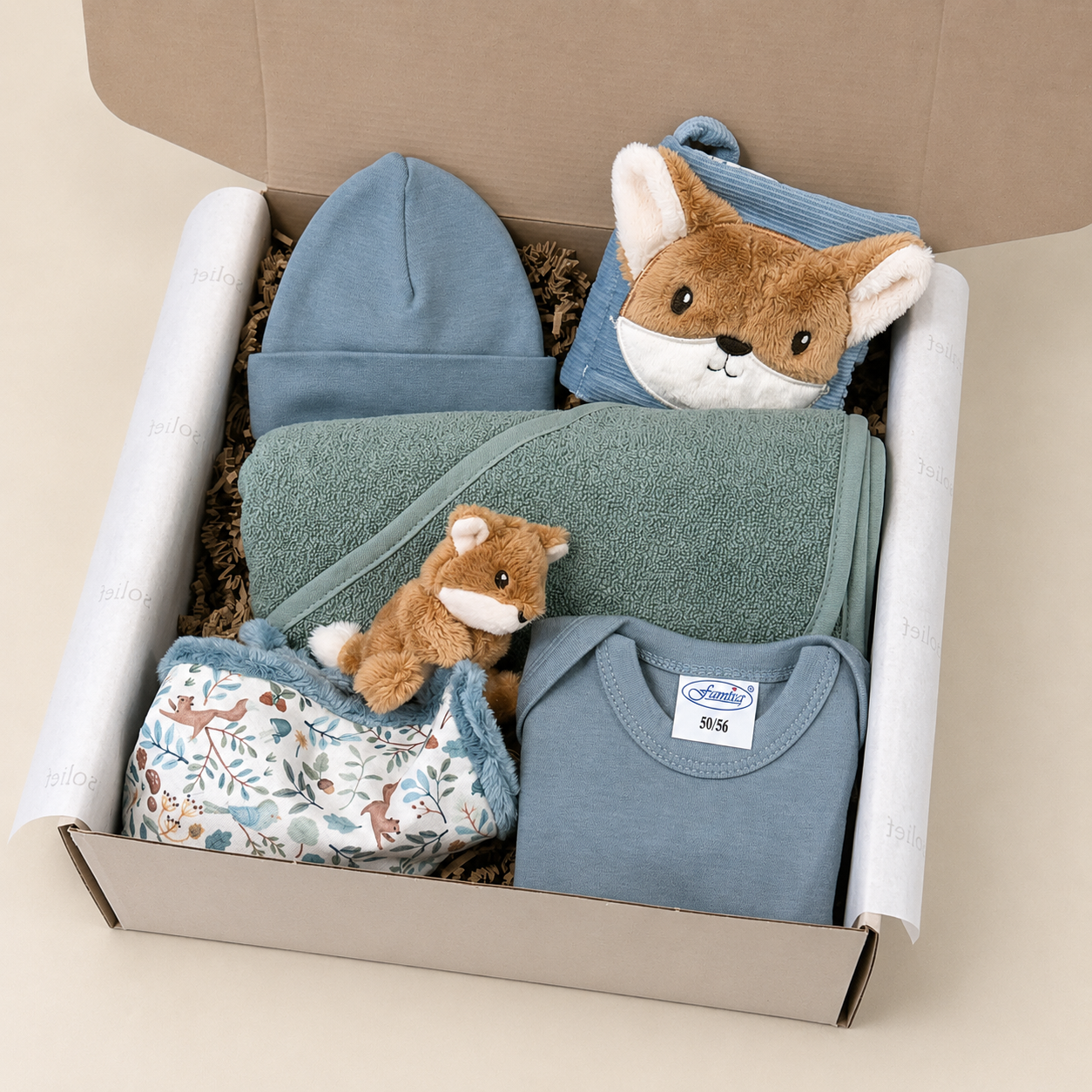 Kraamcadeau - Cadeaubox - Forest friends