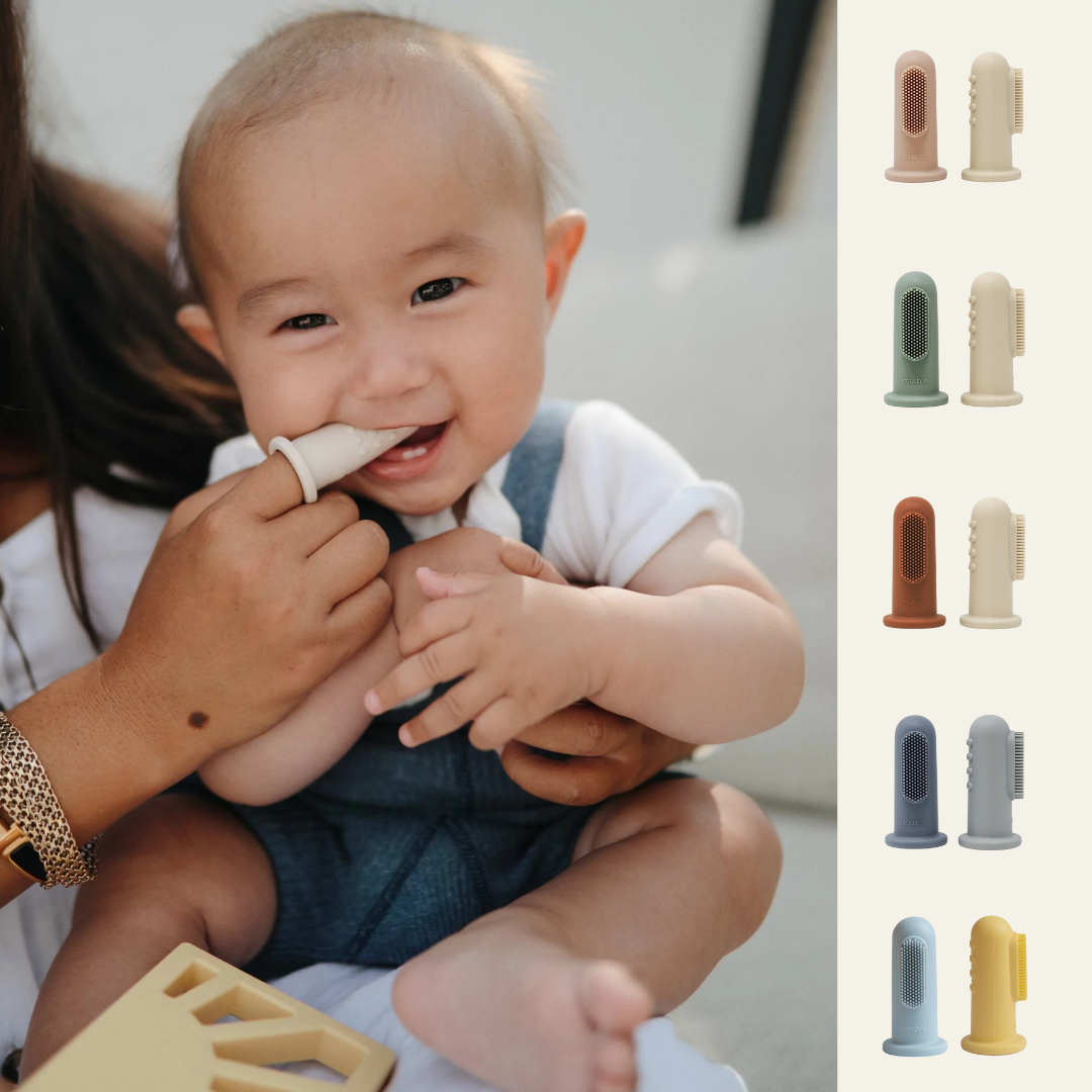 Mushie Vingertandenborstel