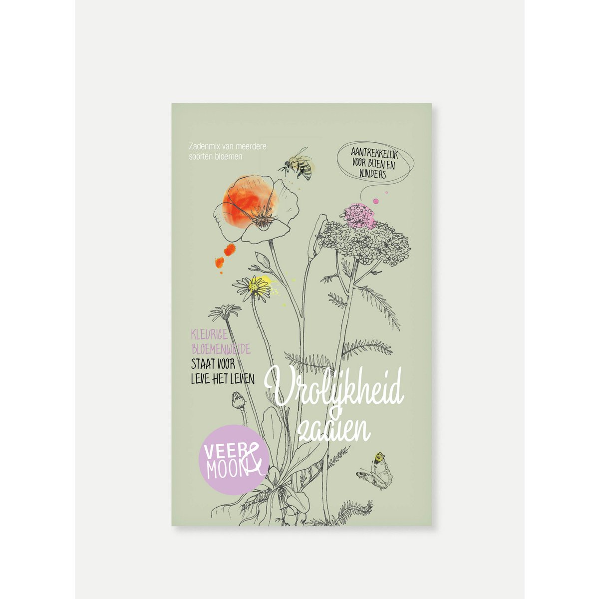 Veer&Moon Bloemenzaden ''Vrolijkheid zaaien''