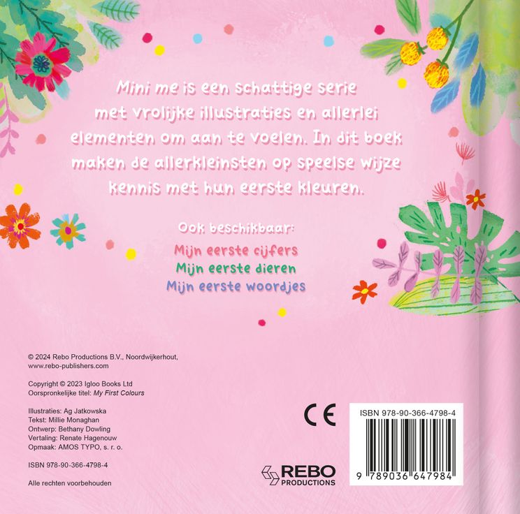 Voelboek - Mijn eerste kleuren