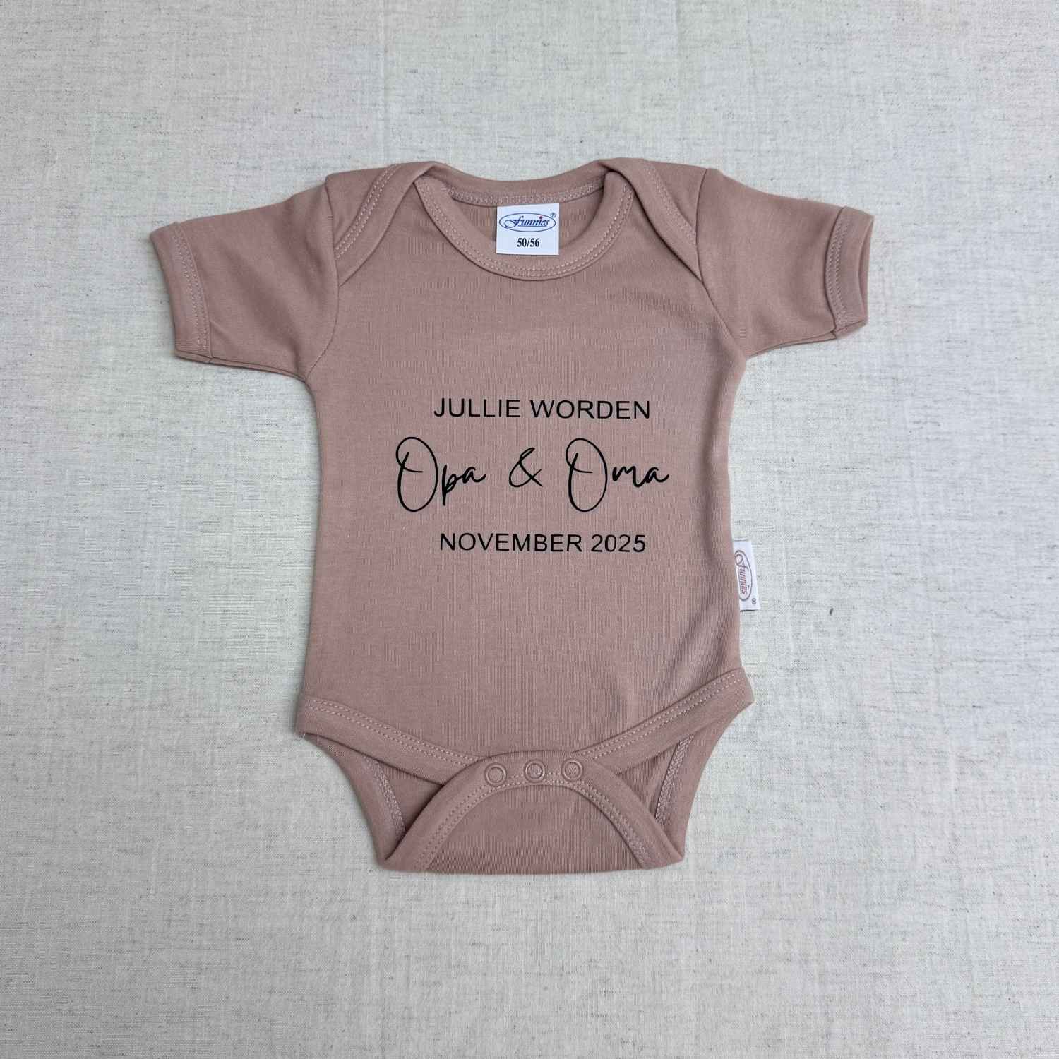 Zwangerschapsaankondiging - Jullie worden opa & oma