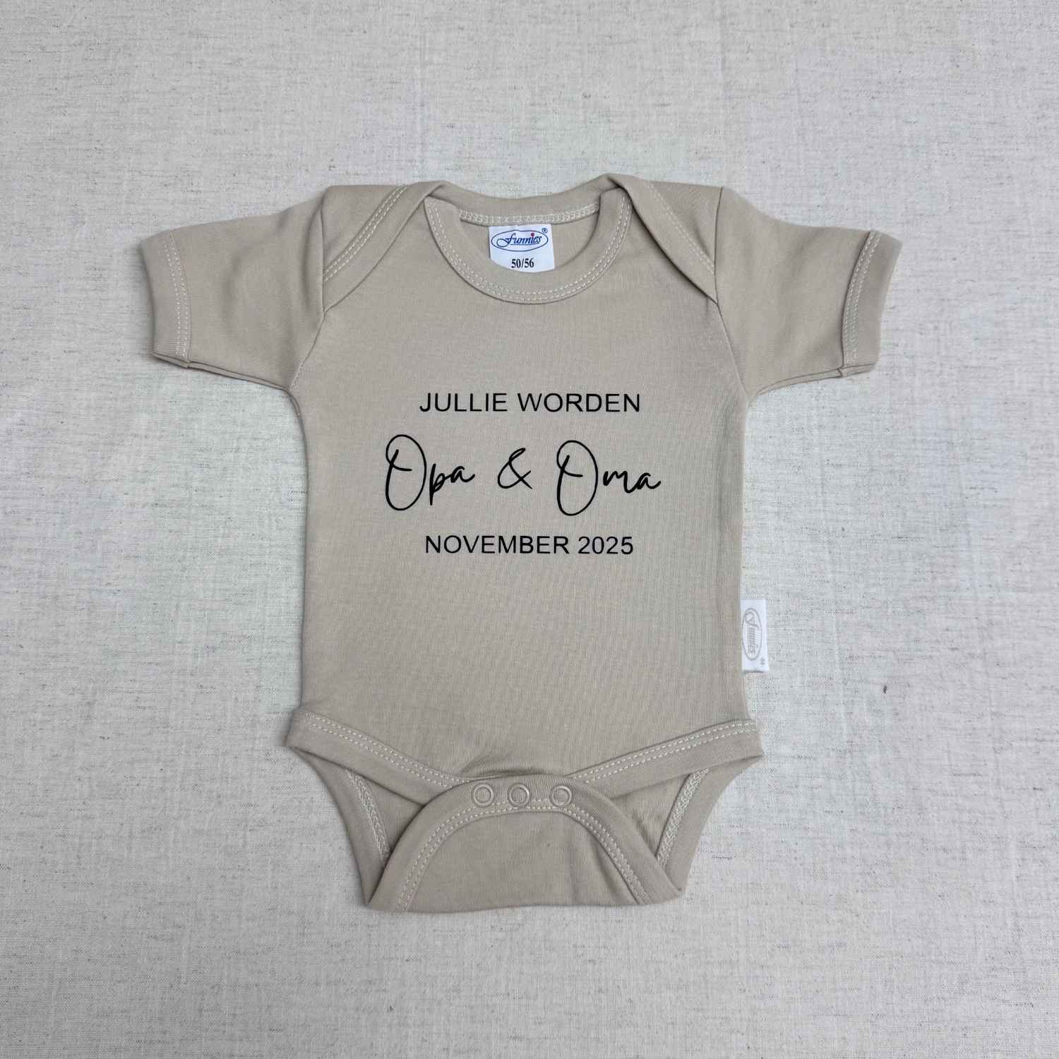 Zwangerschapsaankondiging - Jullie worden opa & oma