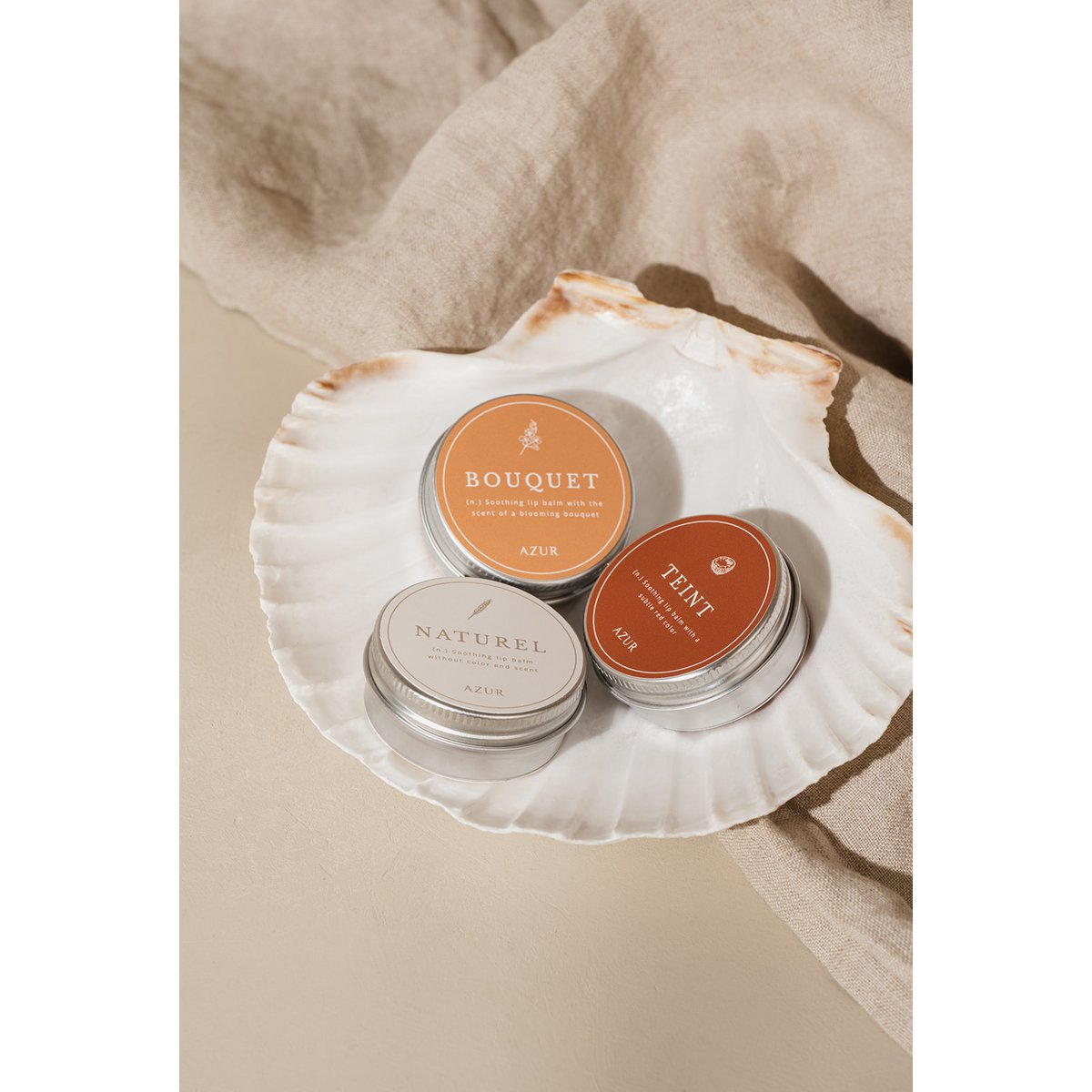 Azur Huidverzorging Lippenbalsem Lipbalm - Bouquet