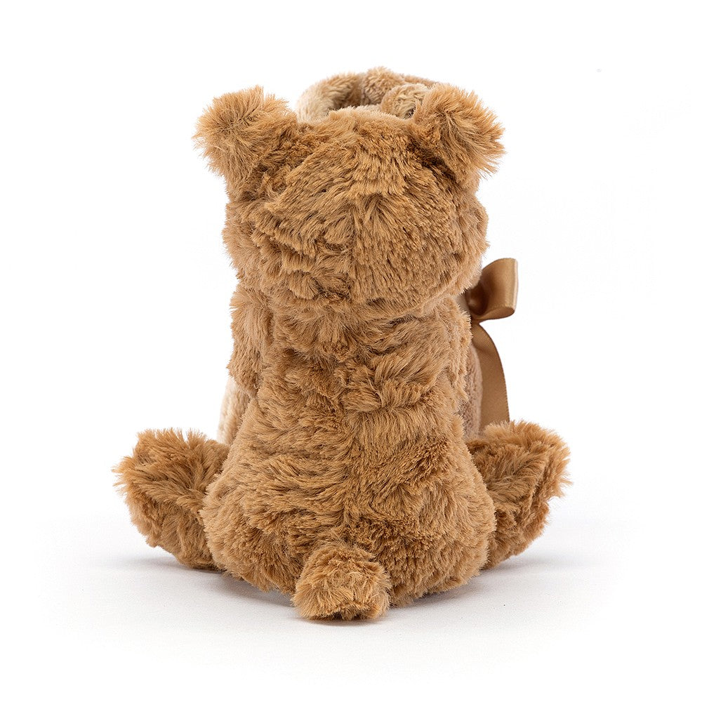 Jellycat Knuffeldoekje Bartholomew Bear (34cm)