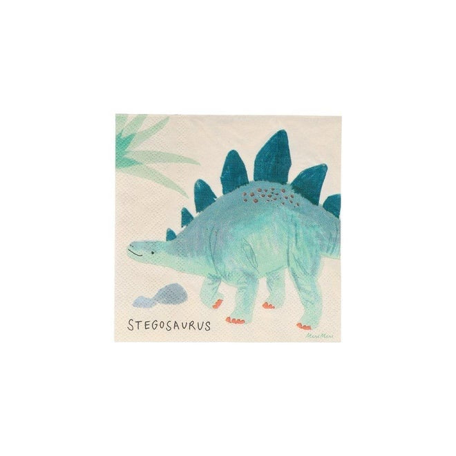 Meri Meri Gebaksservetten Dinosaur Kingdom (16st)