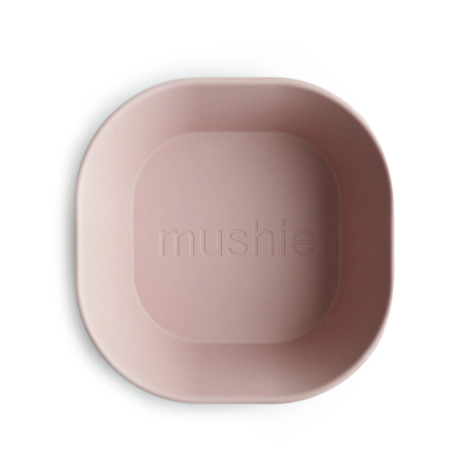 Mushie Kinderservies Kom vierkant - 1 stuk