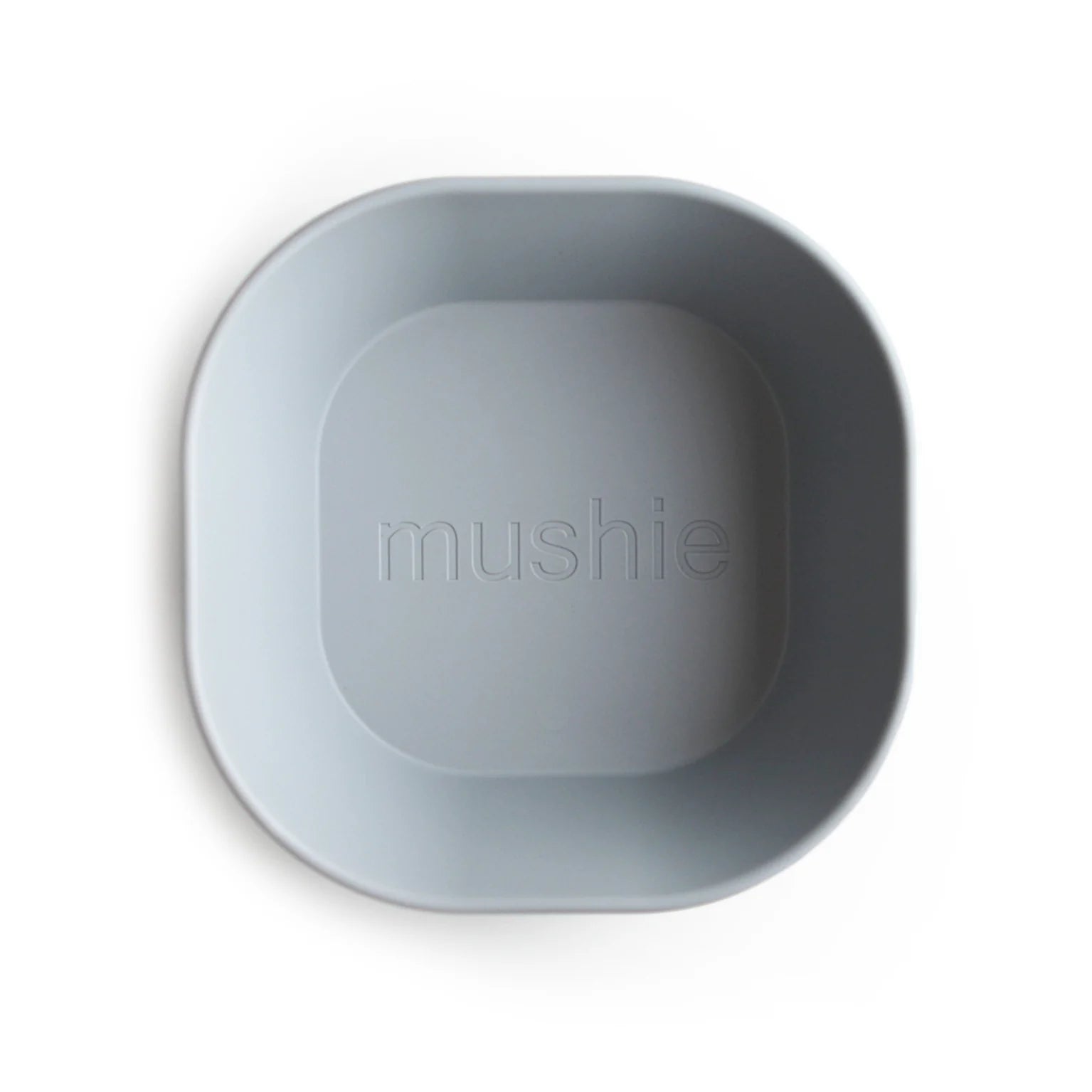 Mushie Kinderservies Kom vierkant - 1 stuk