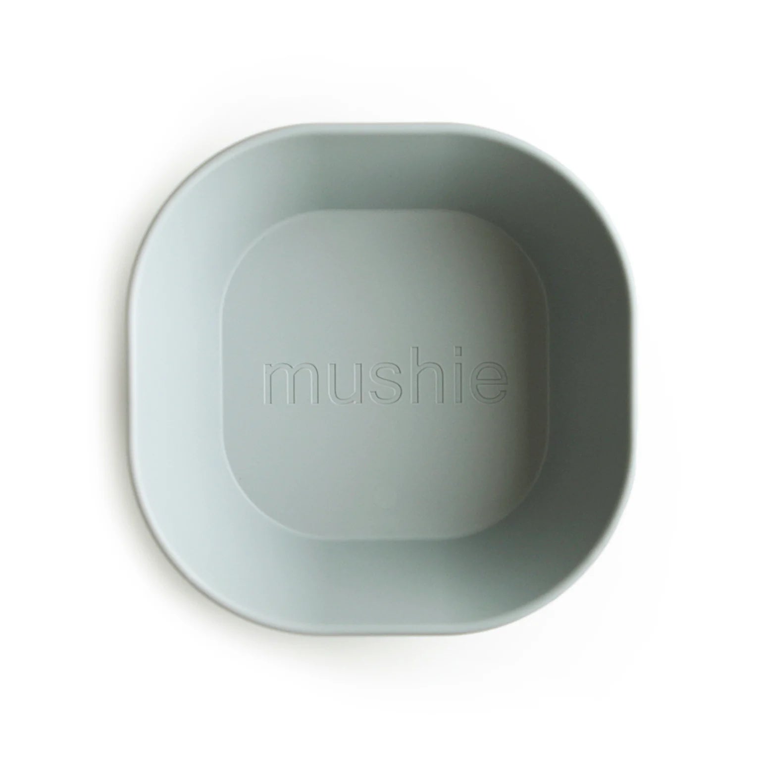 Mushie Kinderservies Kom vierkant - 1 stuk