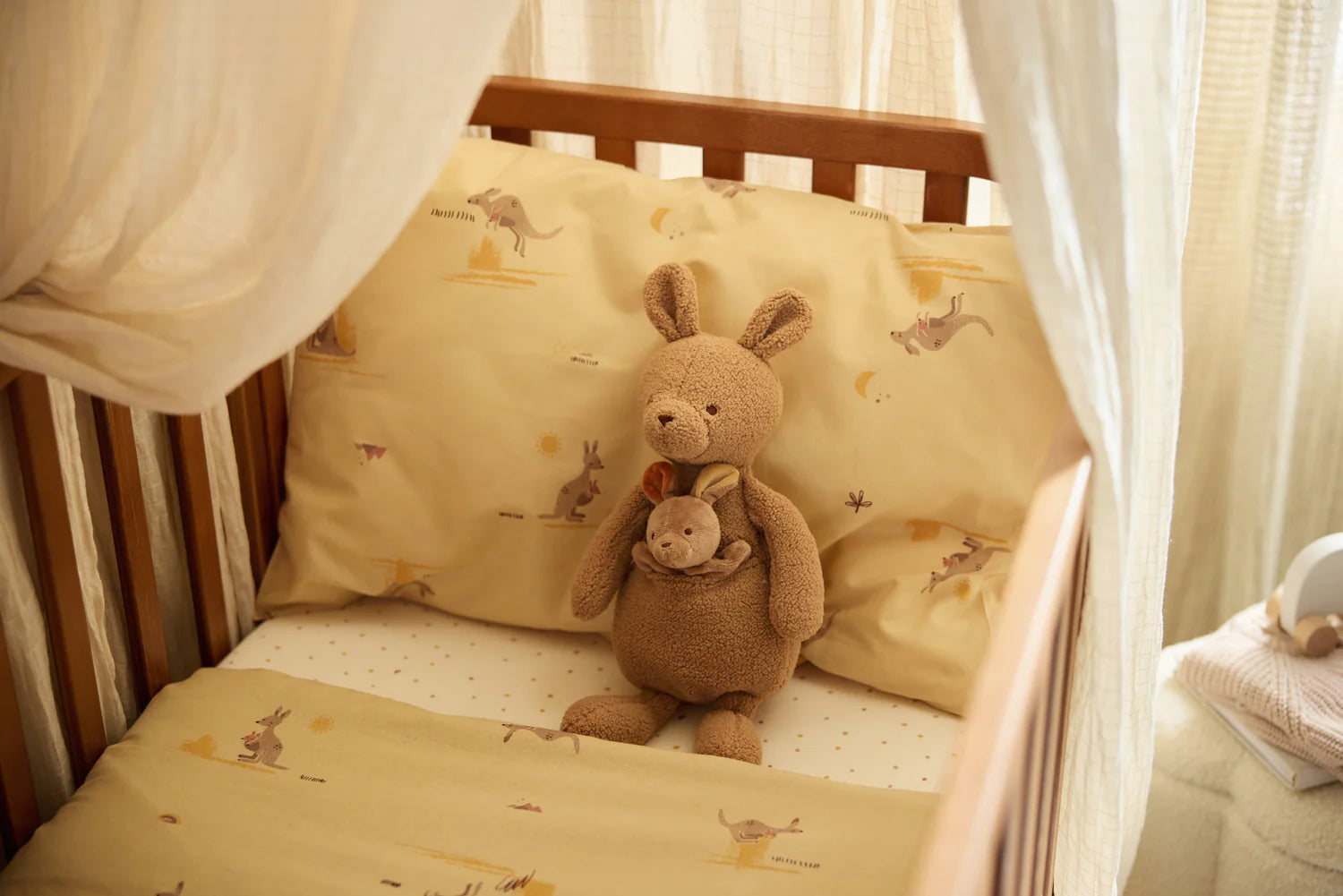 Jollein knuffel - Kangaroots
