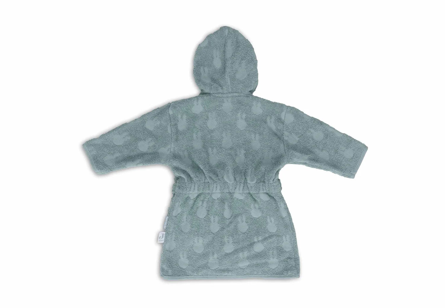 Jollein Badjas Badstof 1–2 jaar Nijntje – Sea green – met naam