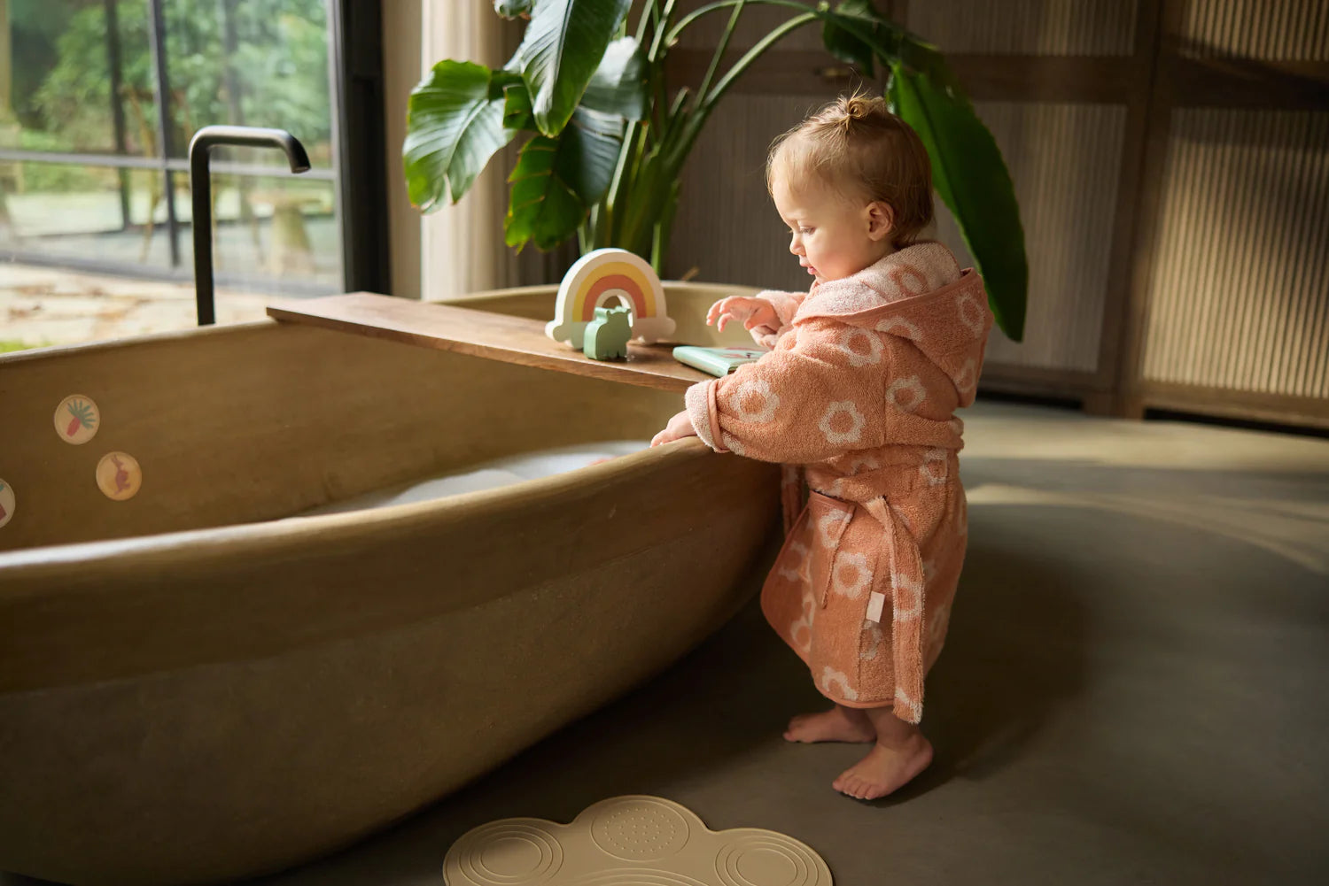 Jollein Baby Badjas - Jacquard Teddy bear