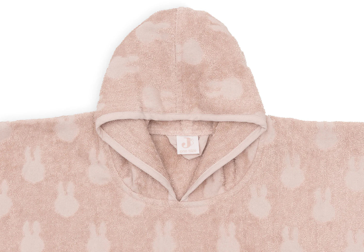 Jollein Nijntje Badponcho Wild rose 1–4 jaar – met naam