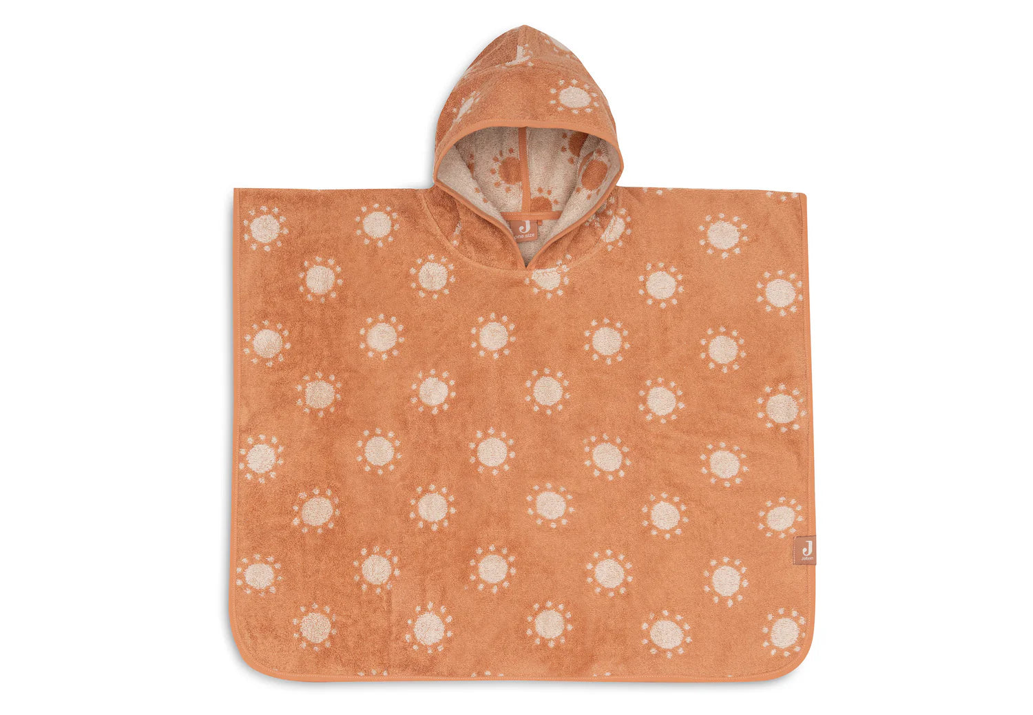 Jollein Badponcho Badstof - Jacquard Sun