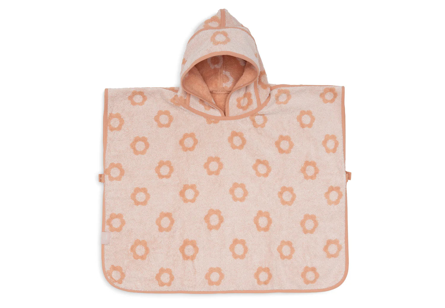 Jollein Badponcho Badstof - Jacquard Flower