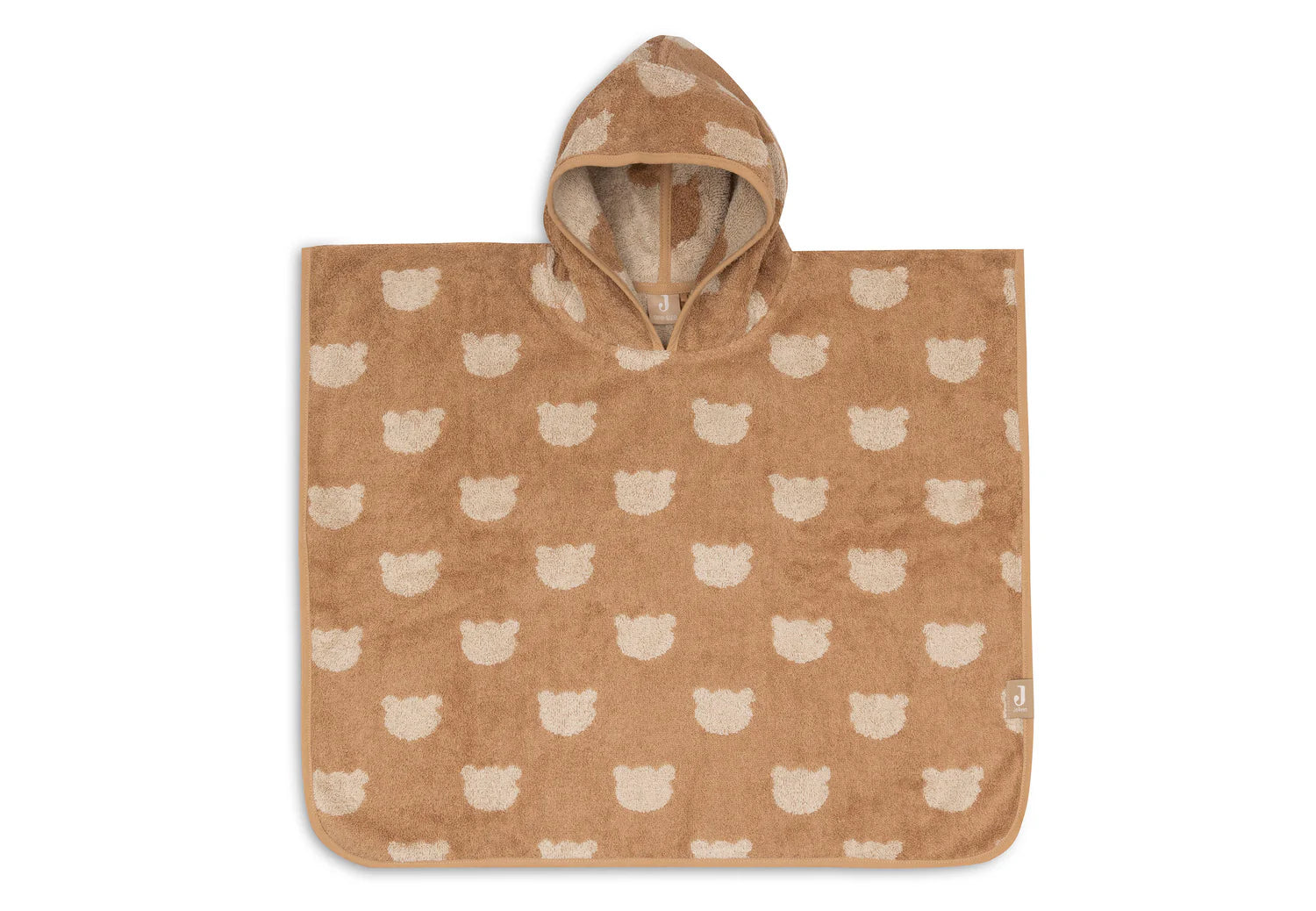 Jollein Badponcho Badstof - Jacquard Teddy bear