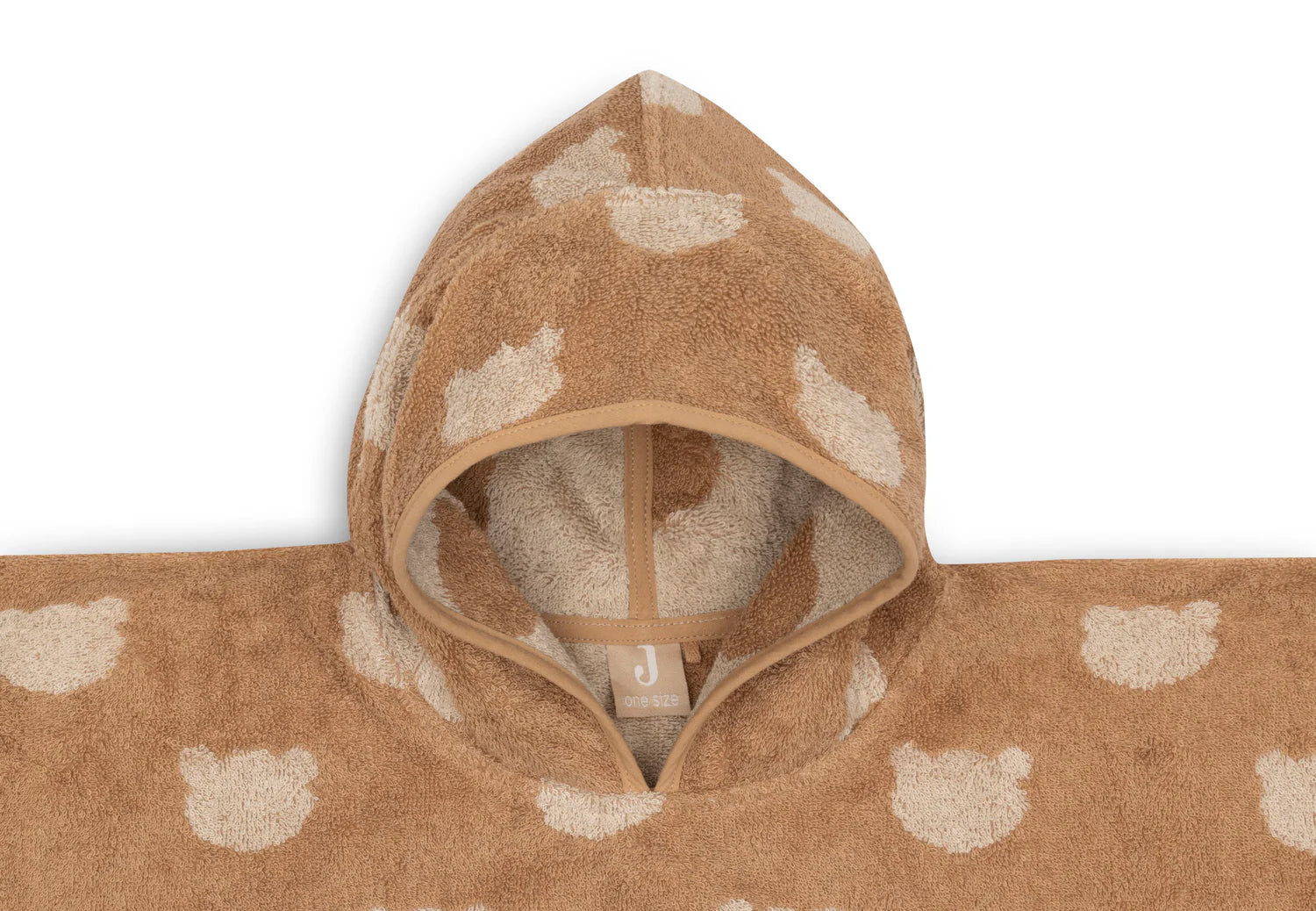 Jollein Badponcho Badstof - Jacquard Teddy bear