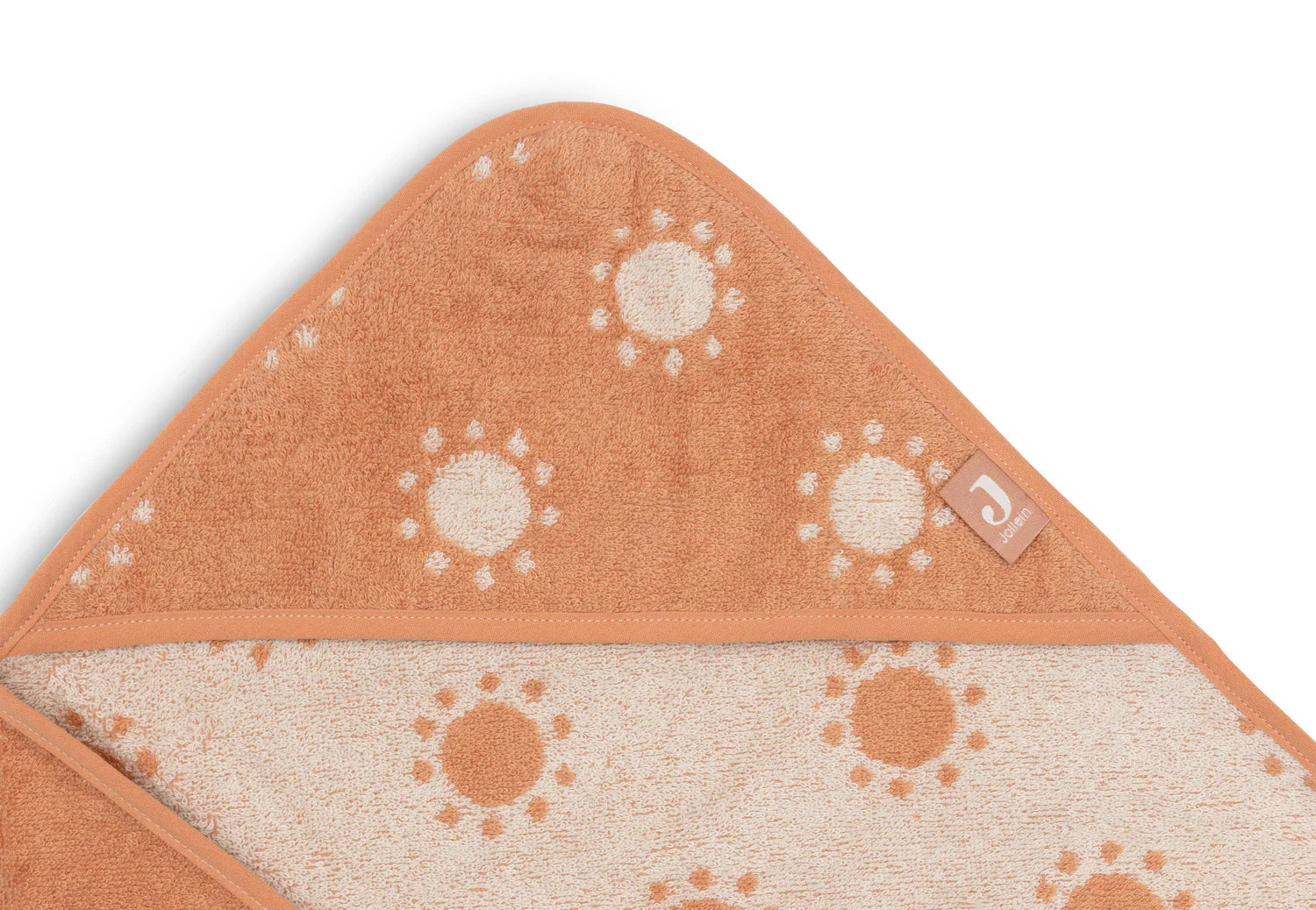 Jollein Badcape Badstof -  Jacquard Sun