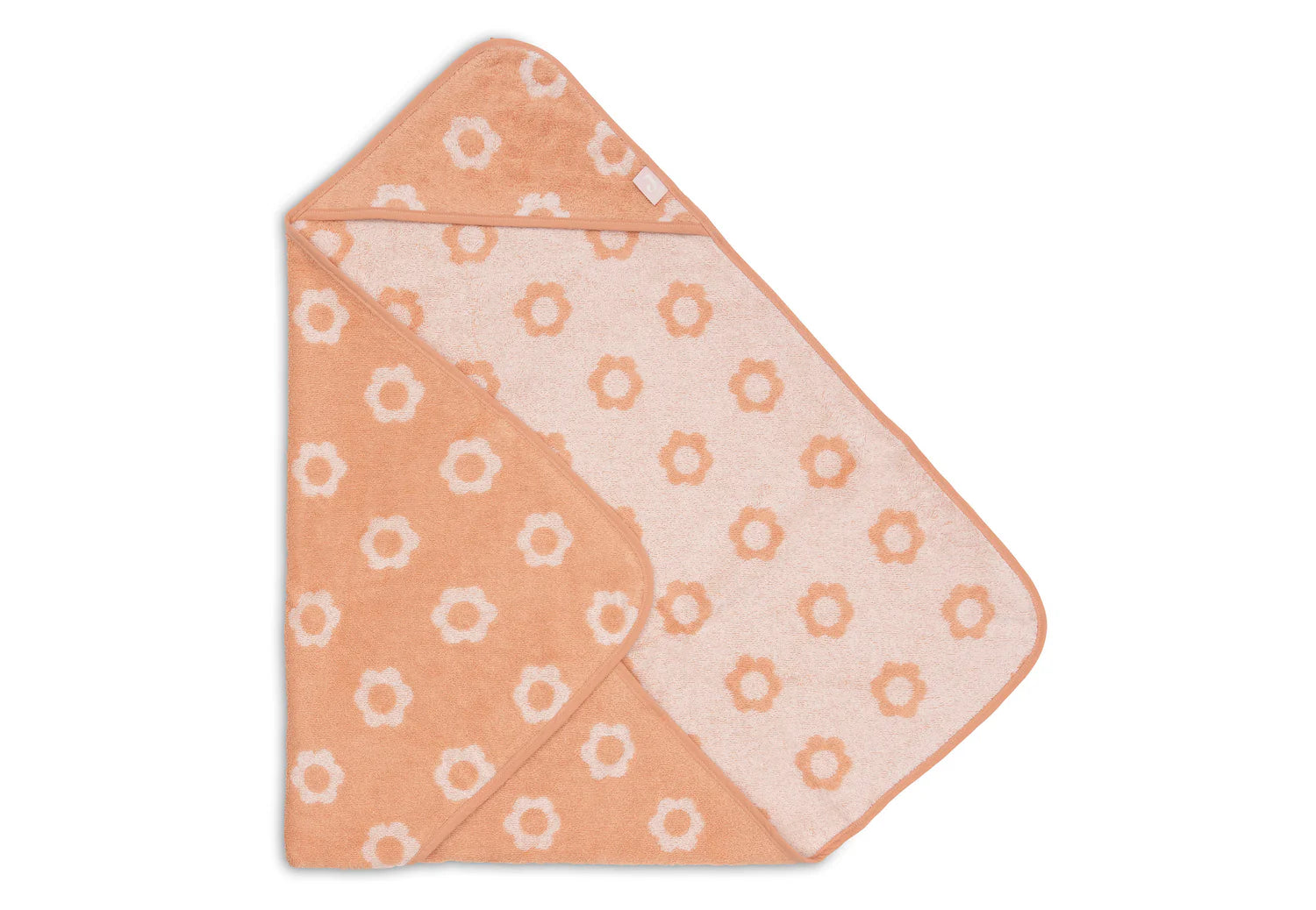 Jollein Badcape Badstof -  Jacquard Flower