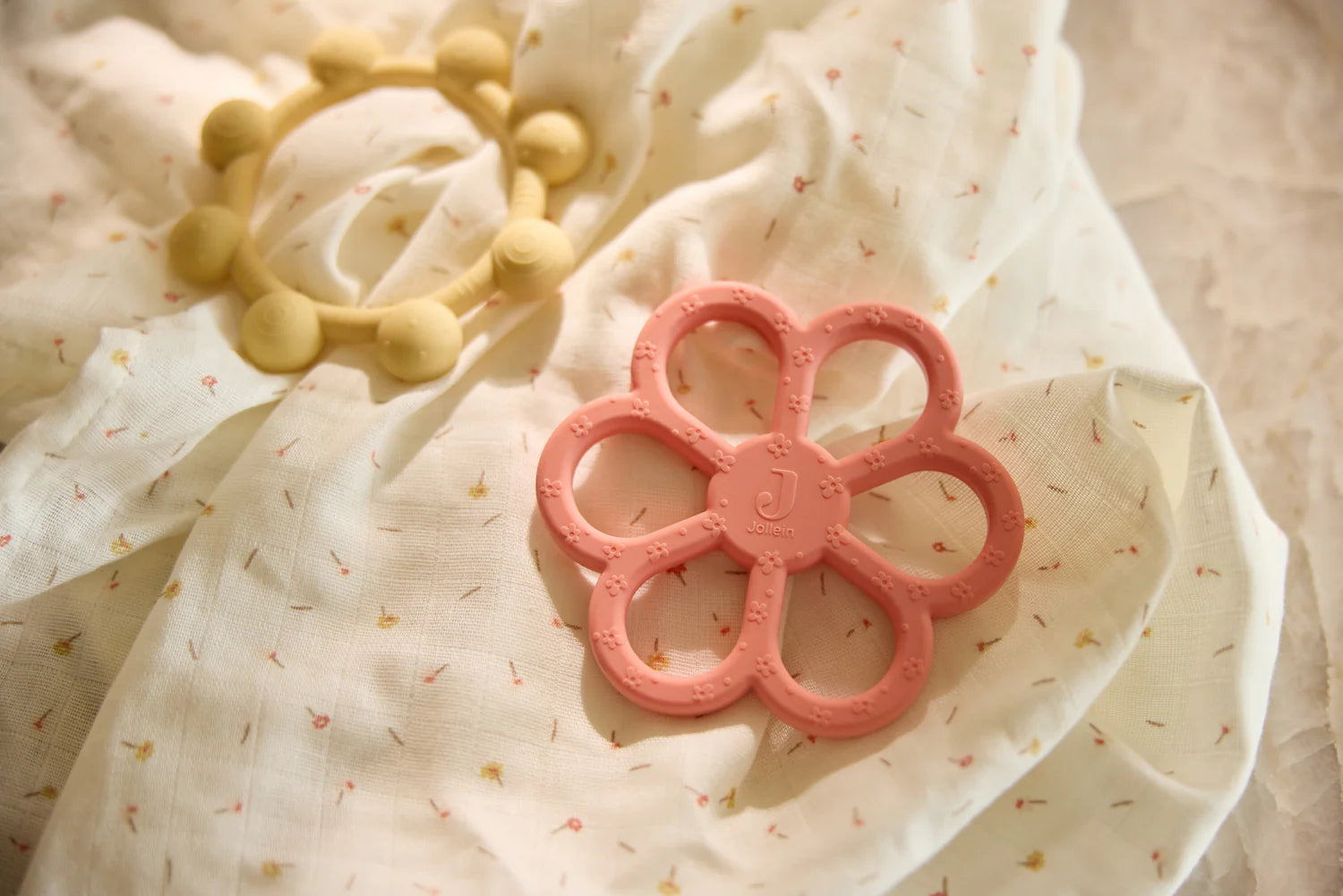 Jollein Hydrofiele Doek Small 70x70cm - Pretty Picnic - 3 Stuks