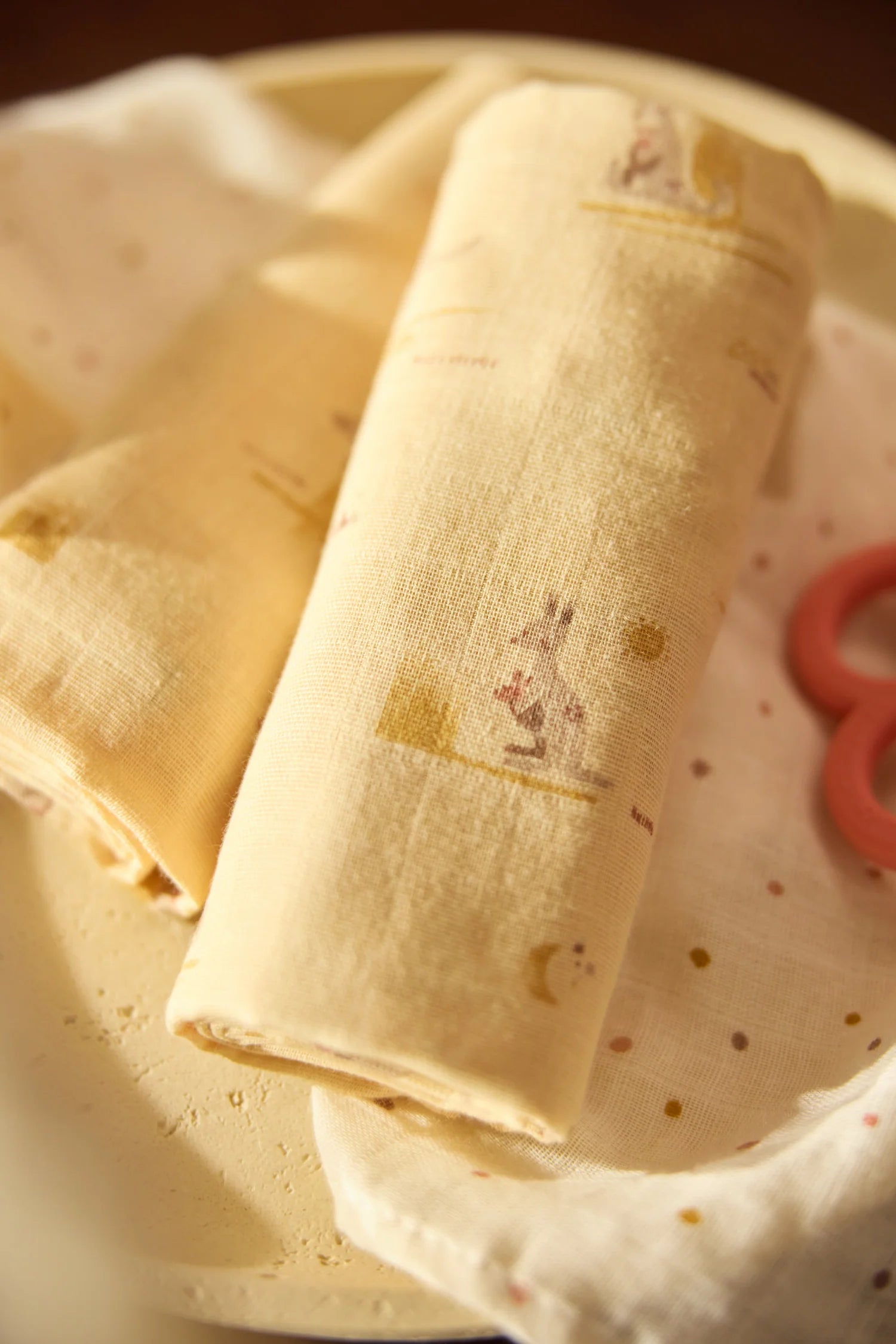 Jollein Hydrofiele Doek Small 70x70cm - Kangaroots - 3 Stuks