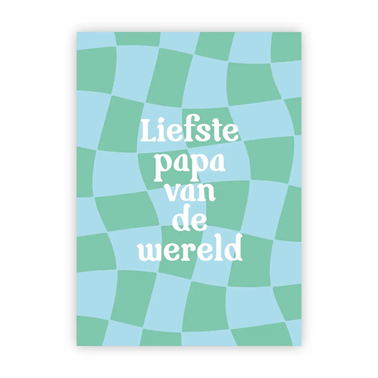 Wenskaart Liefste papa van de wereld