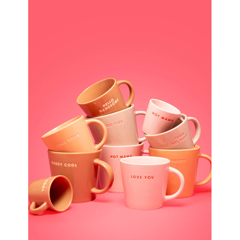 Cappuccinokop TEAM NO SLEEP beige 250 ml