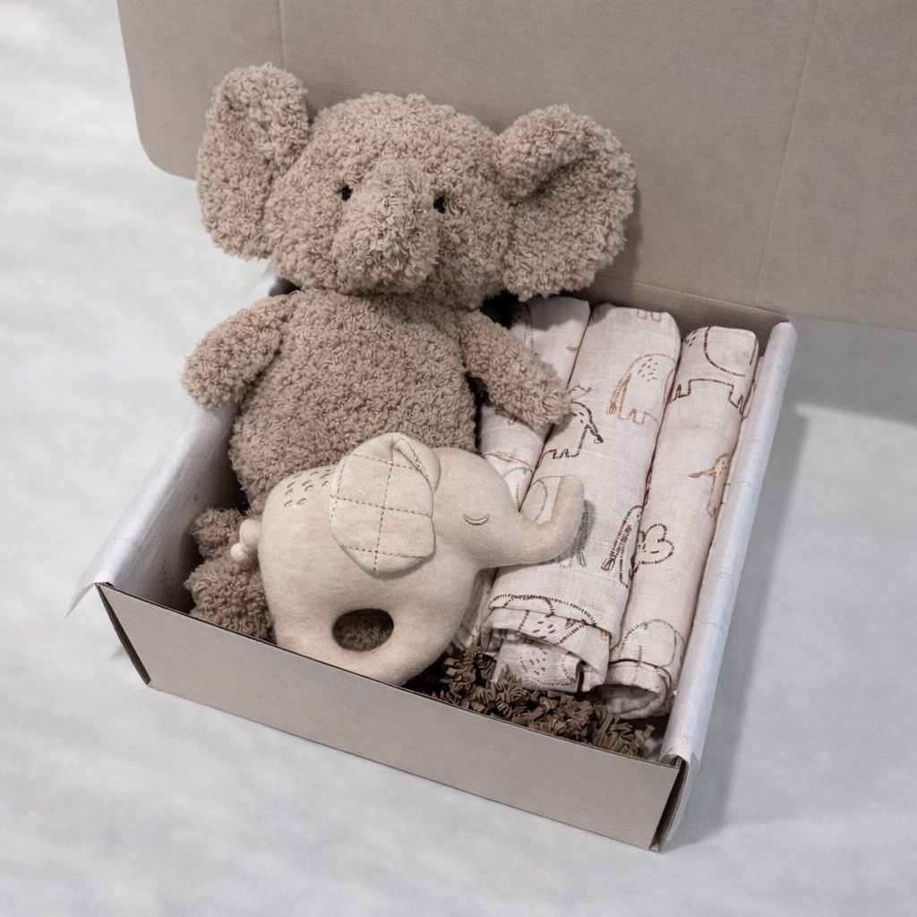 Kraamcadeau - Cadeaubox - Elephant