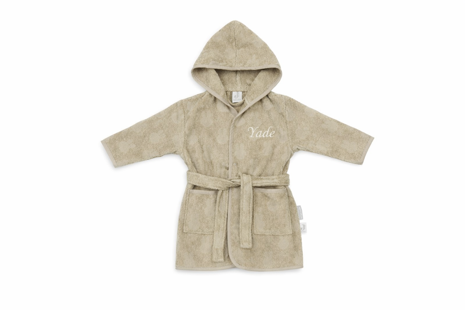 Jollein Badjas Badstof 1–2 jaar Nijntje – Olive Green – met naam