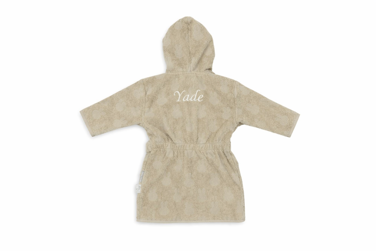 Jollein Badjas Badstof 1–2 jaar Nijntje – Olive Green – met naam