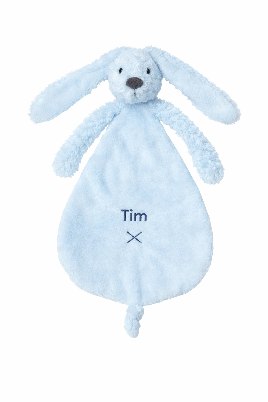 Happy Horse Knuffeldoekje Rabbit Richie - Blue - met naam