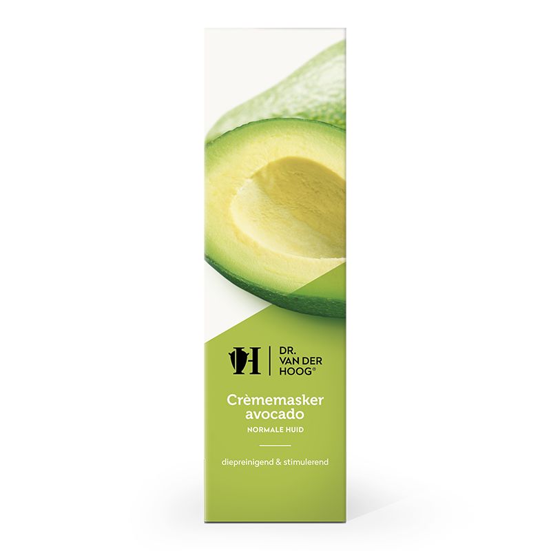 Dr vd Hoog Crememasker avocado