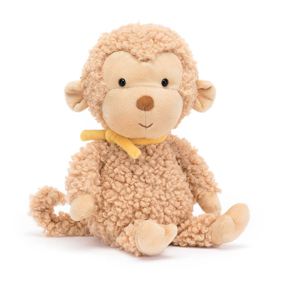 Jellycat Knuffel Fuzzkin Monkey (23cm)