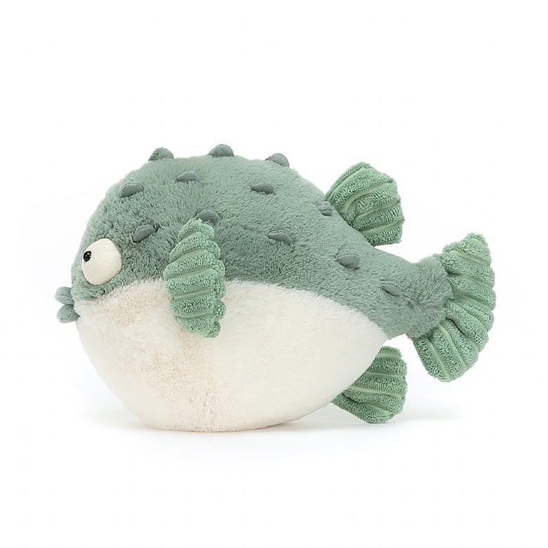 Jellycat Knuffel Pacey Pufferfish (23cm)