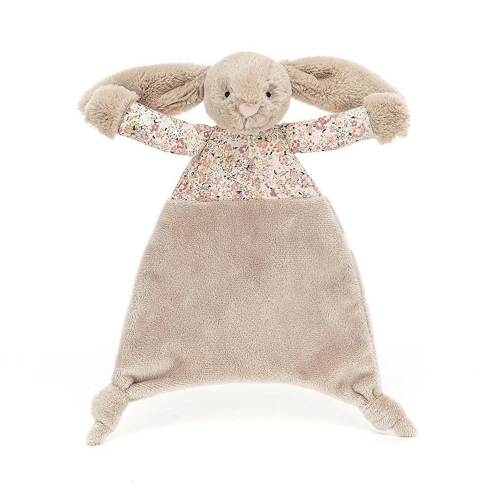 Jellycat Knuffeldoekje Blossom Bea Beige Bunny (25cm)