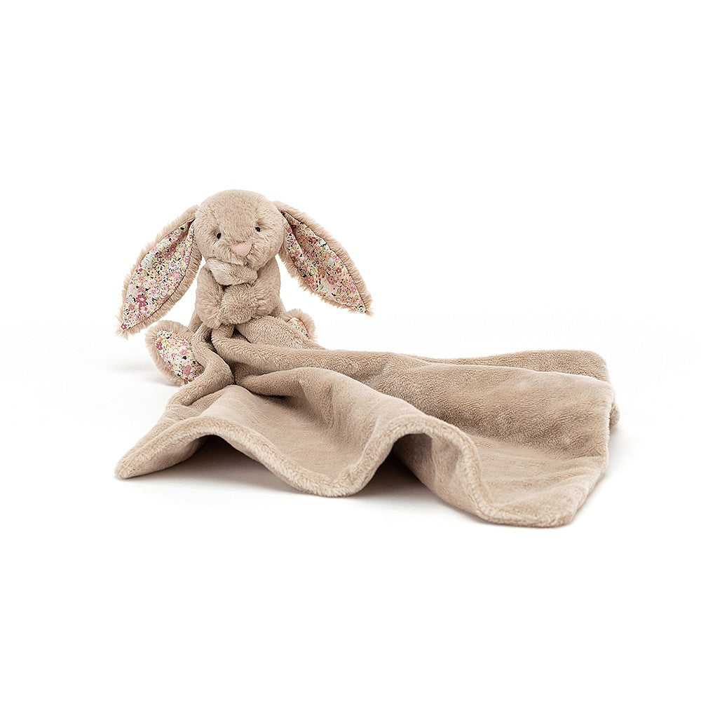 Jellycat Knuffeldoekje Blossom Bea Beige Bunny (34cm)