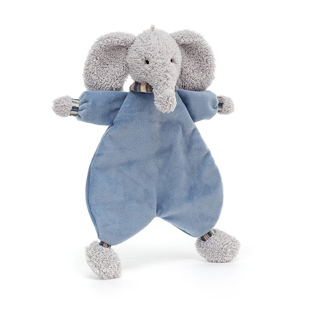 Jellycat Knuffeldoekje Lingley Elephant (28cm)