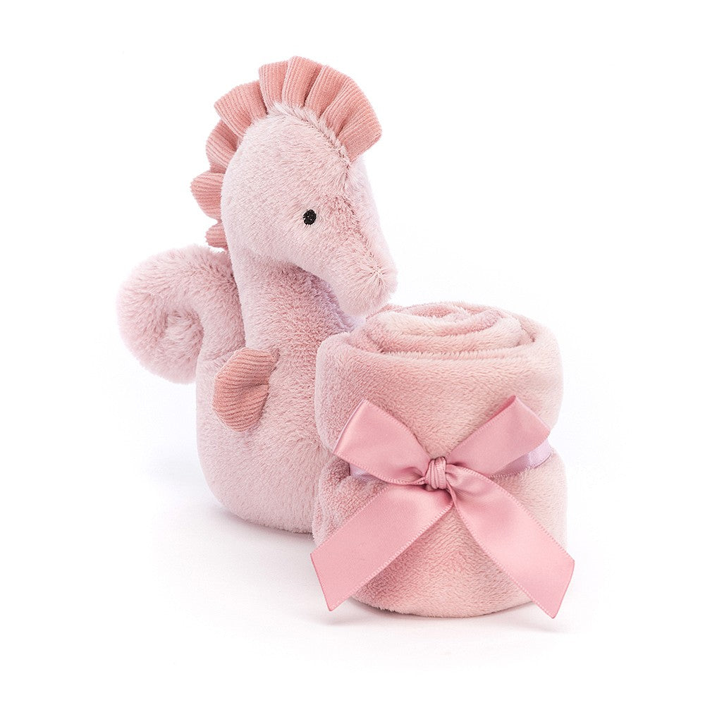 Jellycat Knuffeldoekje Sienna Seahorse Soother (34cm)