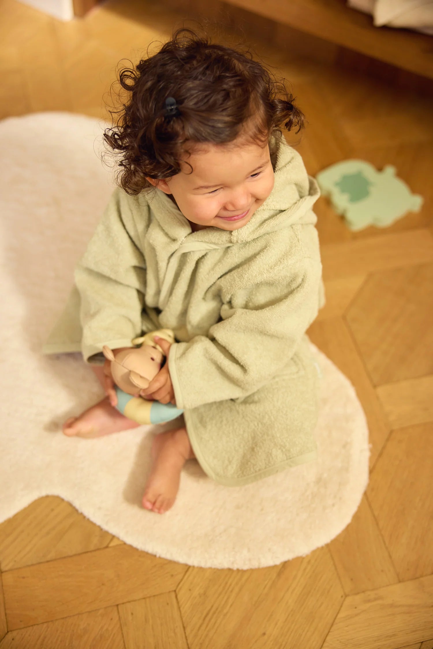 Jollein Baby Badjas - Soft Matcha