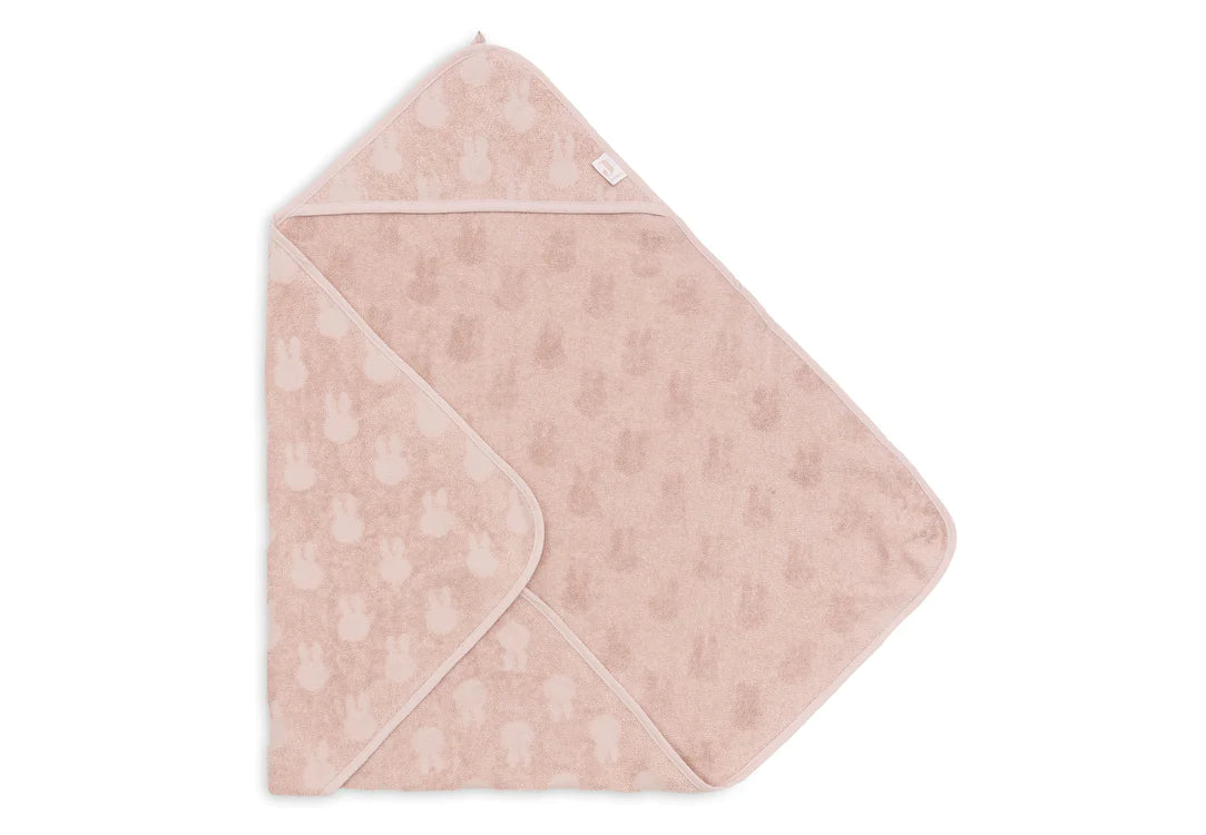 Jollein Badcape Nijntje Wild rose – met Naam