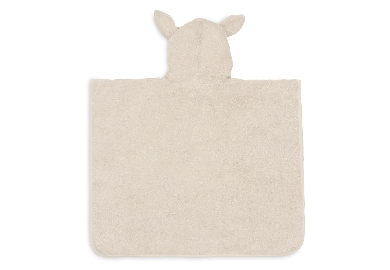 Jollein Badponcho - Sand - met naam