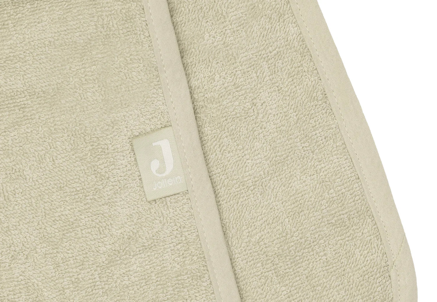 Jollein Badponcho - Soft Matcha - met naam