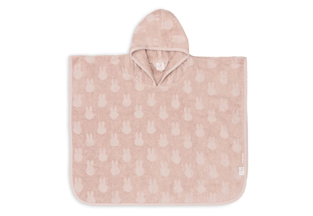 Jollein Nijntje Badponcho Wild rose 1–4 jaar – met naam