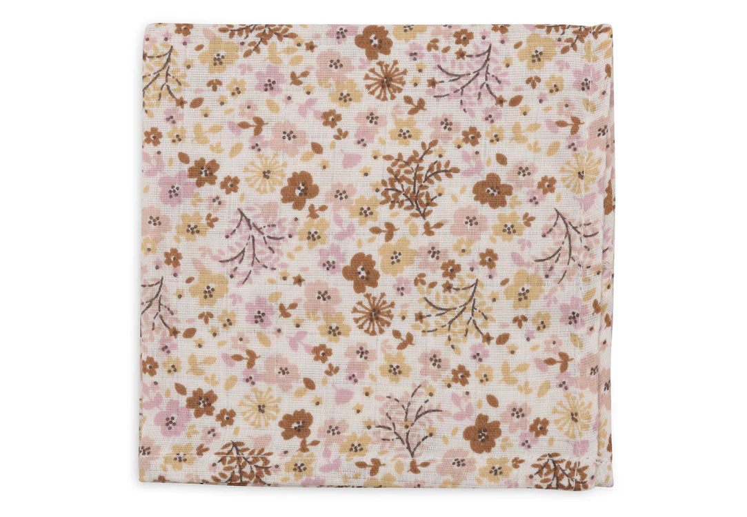 Jollein Hydrofiel Monddoekje 31x31cm - Flower Fairies - 3 Stuks