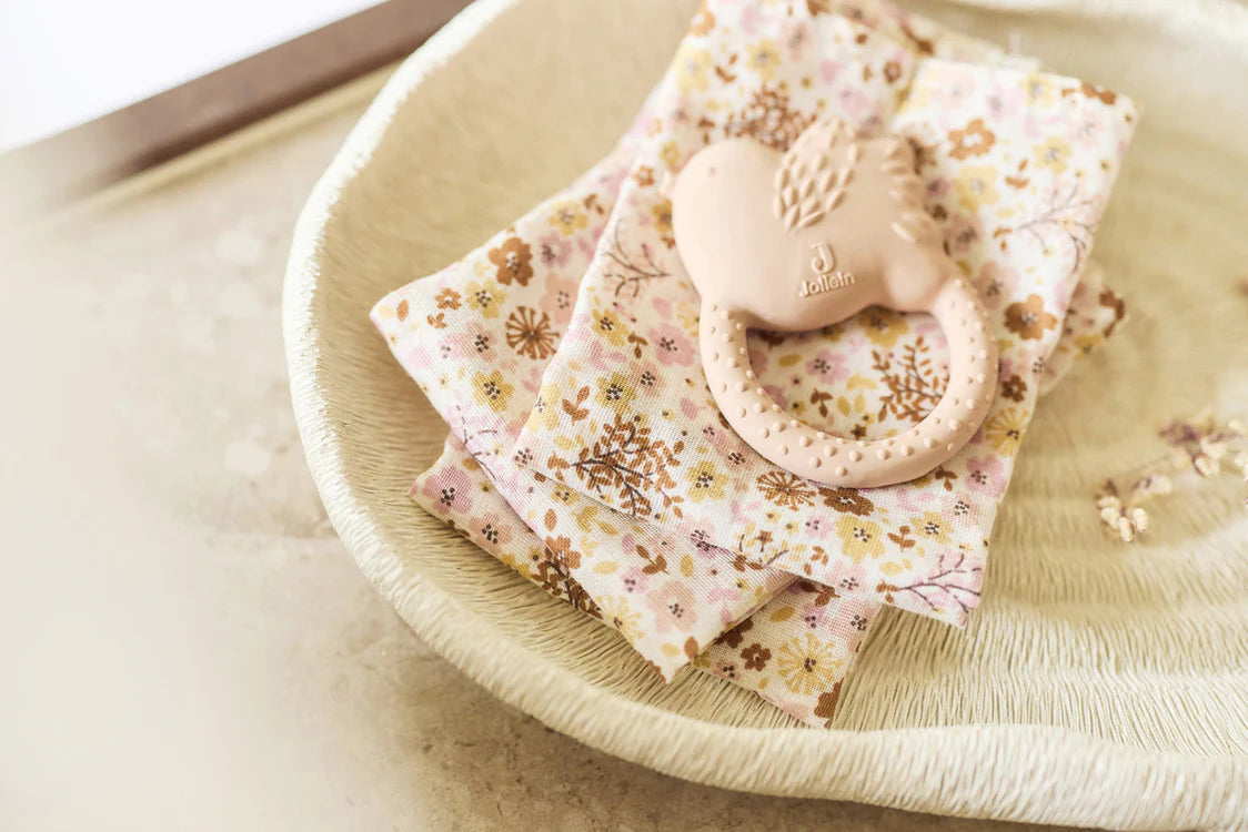 Jollein Hydrofiel Monddoekje 31x31cm - Flower Fairies - 3 Stuks