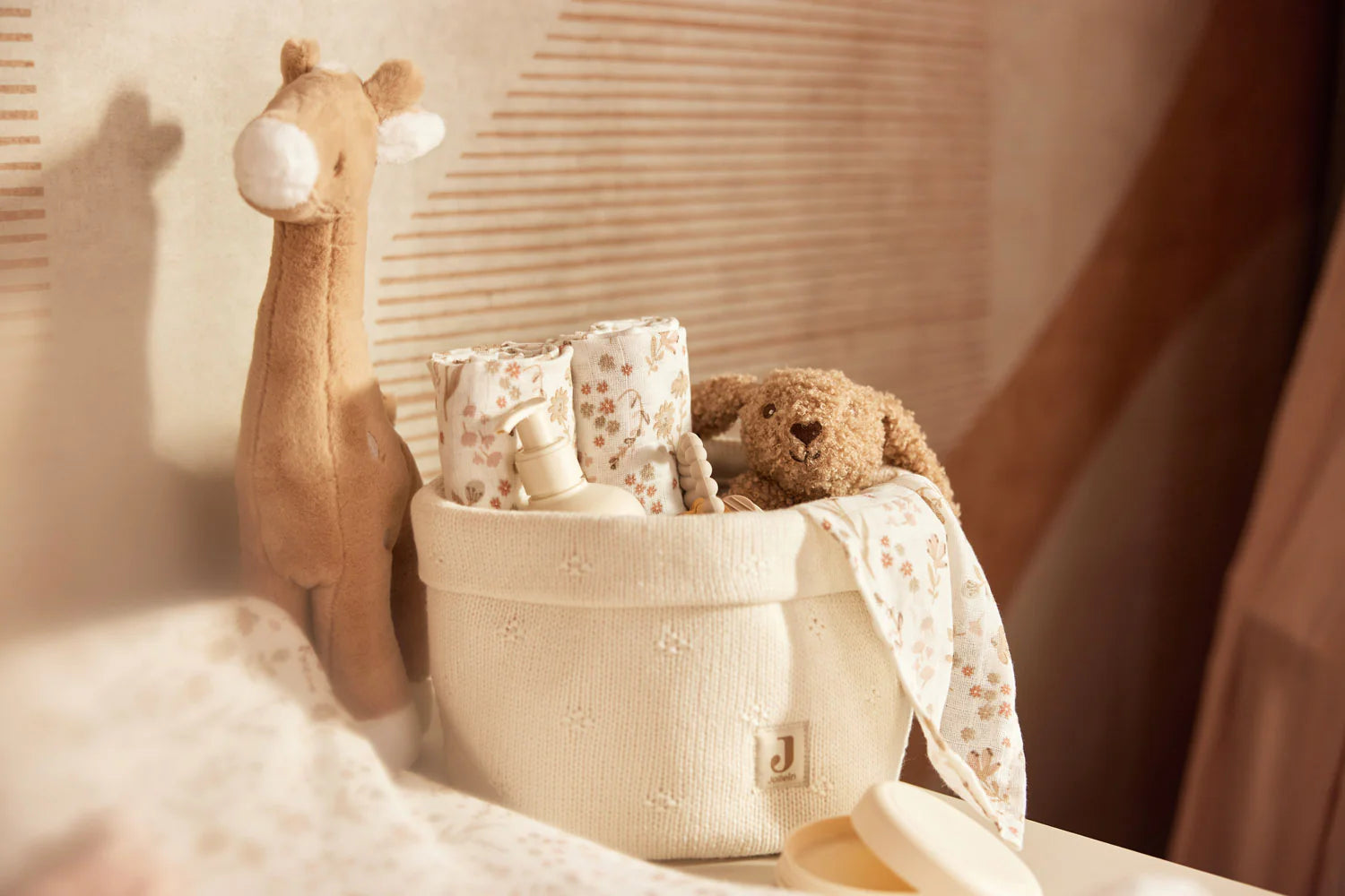 Jollein Hydrofiel Washandje 15x20cm - Bloomy - 3 Stuks